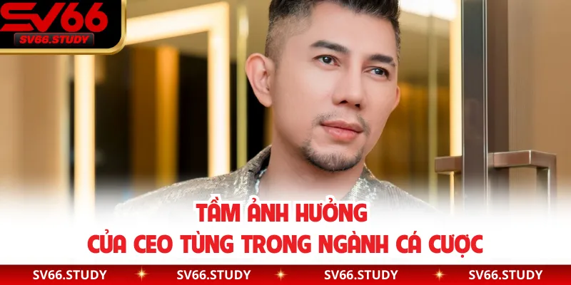 Tầm ảnh hưởng của CEO Tùng ngành cá cược